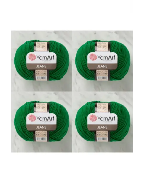 Jeans 52 4lü Paket Amigurimi Bebek Ipi