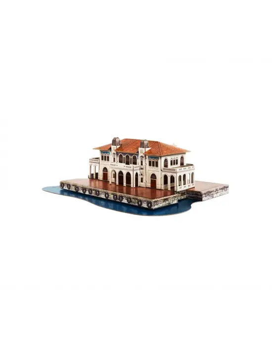 Kadıköy İskelesi 3d Karton Puzzle Yapboz
