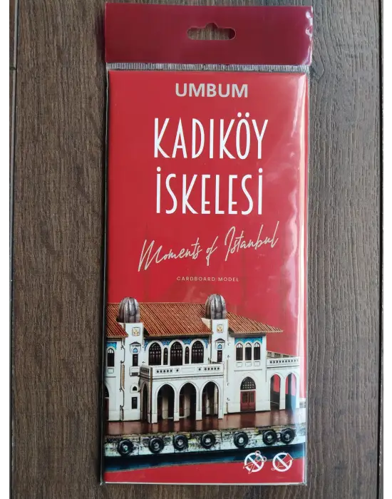 Kadıköy İskelesi 3d Karton Puzzle Yapboz
