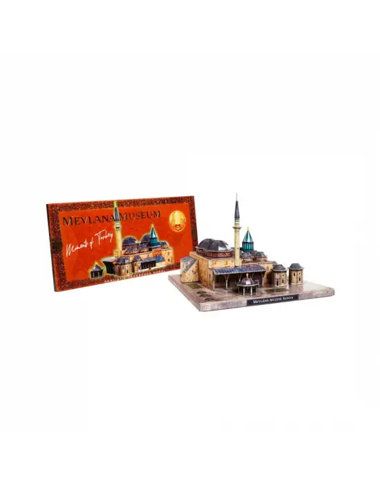 Mevlana Camii 3d Karton Puzzle Yapboz
