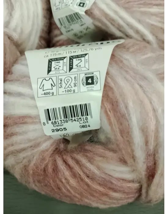 YarnArt Raindrops El Örgü İpi 10lu Set Yünlü, Akrilik ve Polyamid Karışımlı Orta KalınAlıkta Renkli İplik