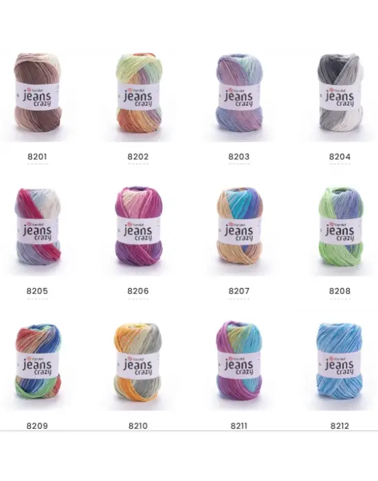 Jeans Crazy 10lu Set Sipariş Verip İstediğiniz Renkleri Bildirebilirsiniz