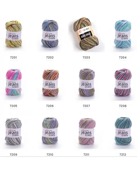 Jeans Crazy 10lu Set Sipariş Verip İstediğiniz Renkleri Bildirebilirsiniz