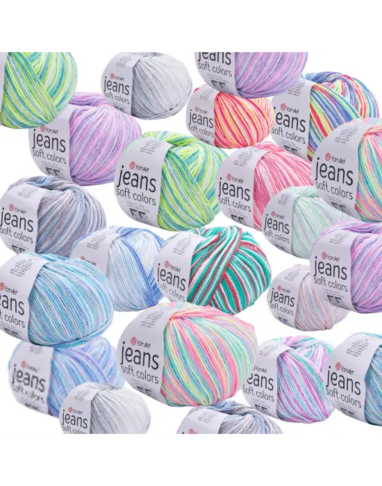 Jeans Soft Color 10lu Set Sipariş Verip İstediğiniz Renkleri Bildirebilirsiniz