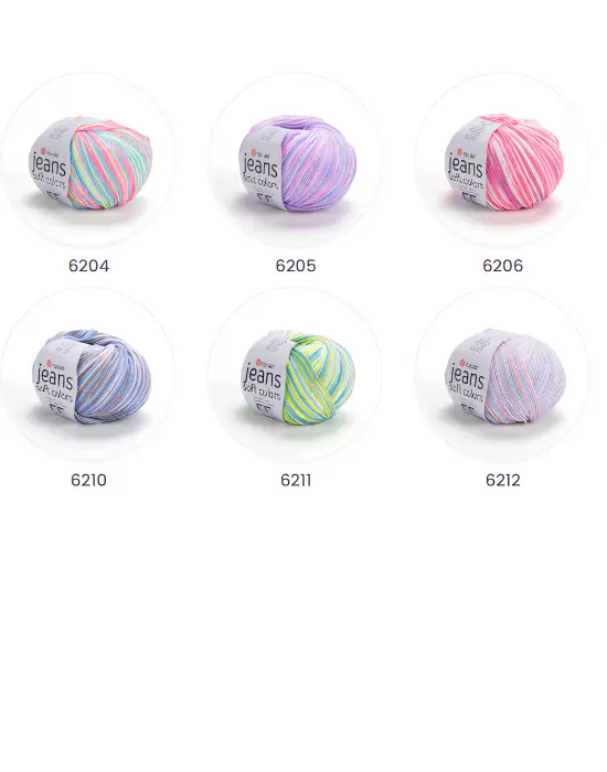 Jeans Soft Color 10lu Set Sipariş Verip İstediğiniz Renkleri Bildirebilirsiniz