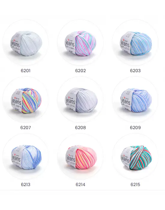 Jeans Soft Color 10lu Set Sipariş Verip İstediğiniz Renkleri Bildirebilirsiniz