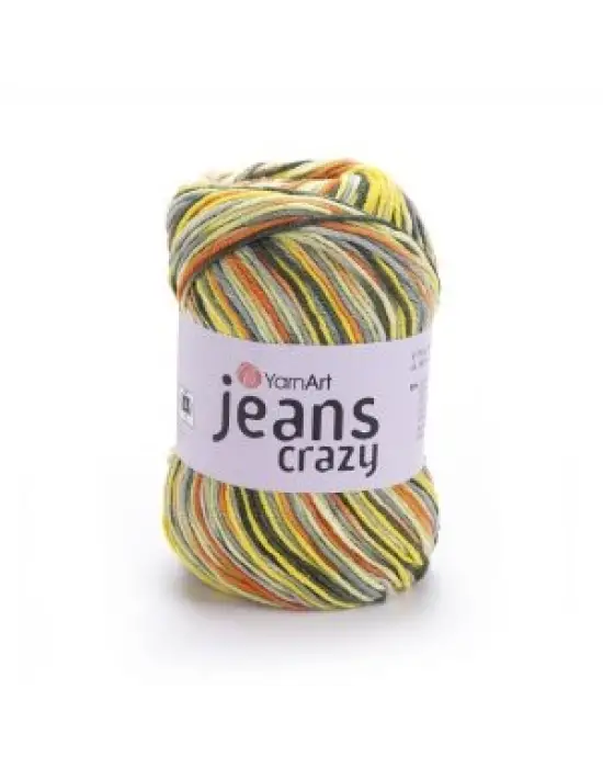 Yarnart Jeans Crazy 5li SET Ebruli El Örgü Ipi No:7201