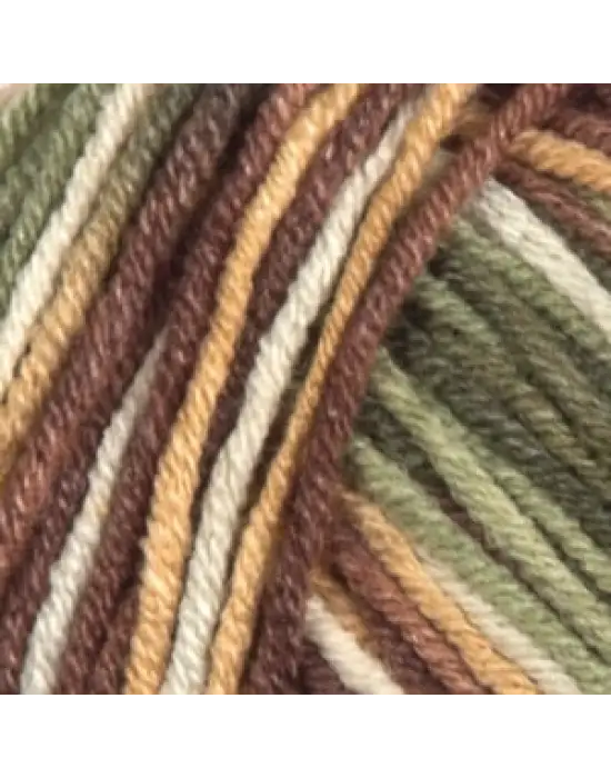 Yarn Art Jeans Crazy Ebruli El Örgü İpi Ebruli 7203