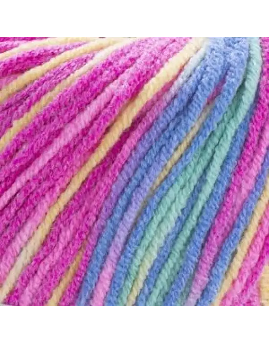 Yarnart Jeans Crazy 5li SET Ebruli El Örgü Ipi No:7205