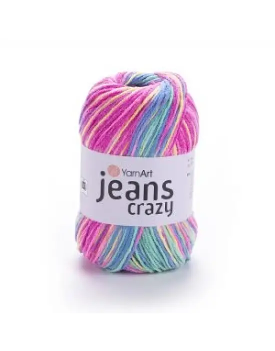 Jeans Crazy - Ebruli El Örgü Ipi Ebruli-7205