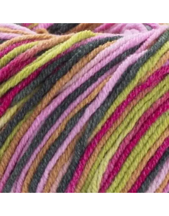 Yarnart Jeans Crazy 5li SET Ebruli El Örgü Ipi No:7206