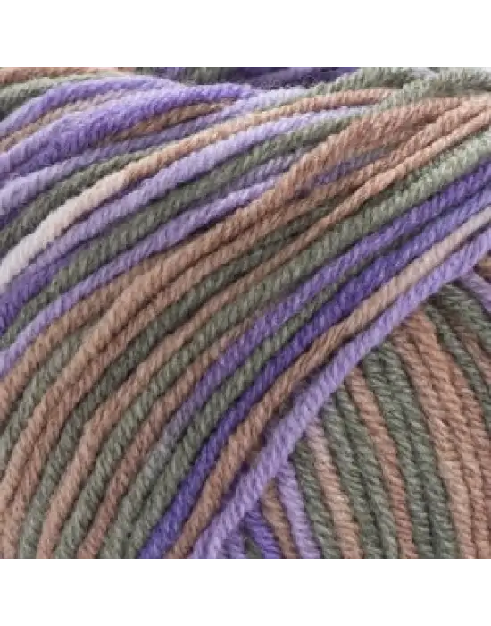 Yarn Art Jeans Crazy Ebruli El Örgü İpi Ebruli 7207