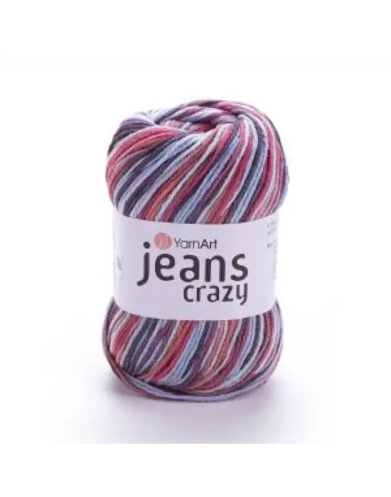 Jeans Crazy Ebruli El Örgü Ipi Ebruli-7208