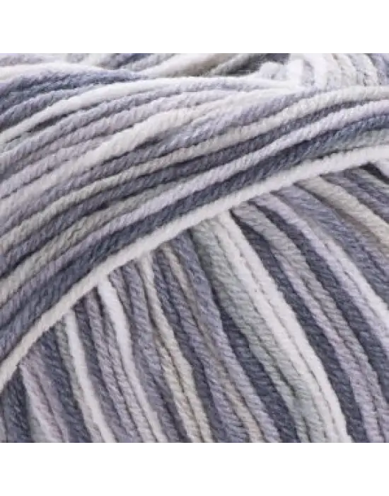 Yarn Art Jeans Crazy Ebruli El Örgü İpi Ebruli 7209