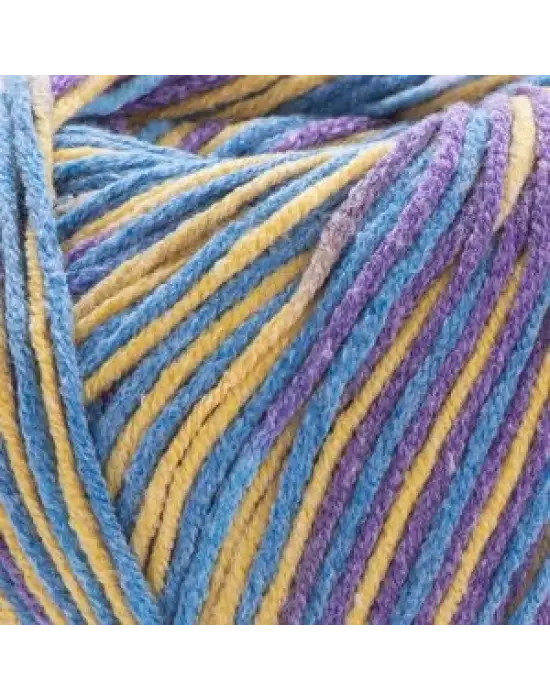 Yarn Art Jeans Crazy Ebruli El Örgü İpi Ebruli 7210