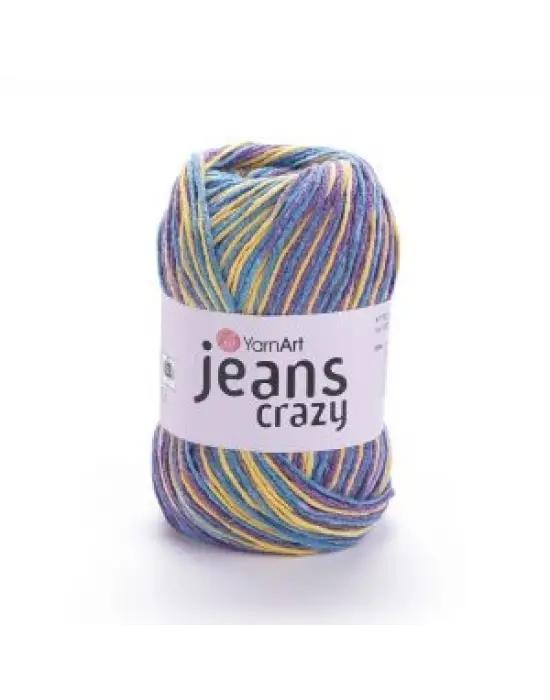 Yarnart Jeans Crazy 5li SET Ebruli El Örgü Ipi No:7210