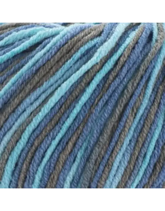 Yarnart Jeans Crazy 5li SET Ebruli El Örgü Ipi No:7212