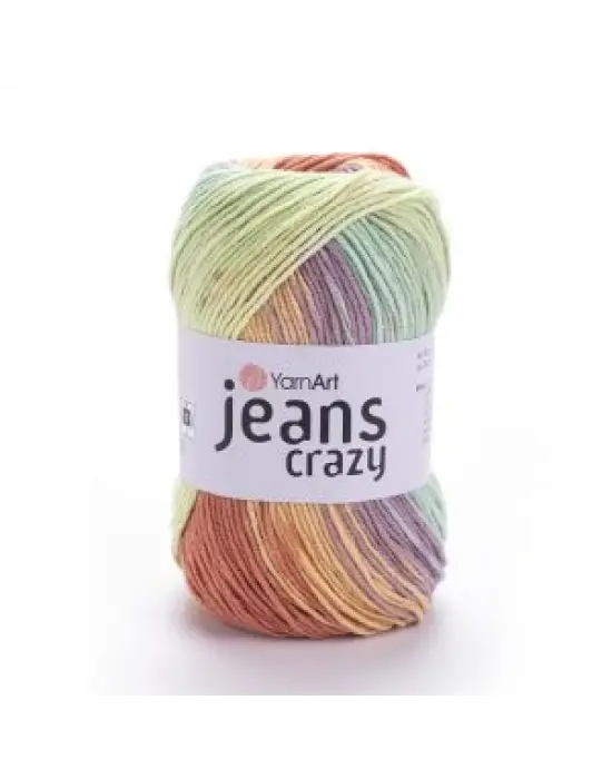 Yarnart Jeans Crazy 5li SET Ebruli El Örgü Ipi No:8202