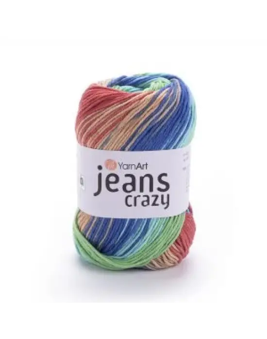 Jeans Crazy - Ebruli El Örgü Ipi Ebruli-8209