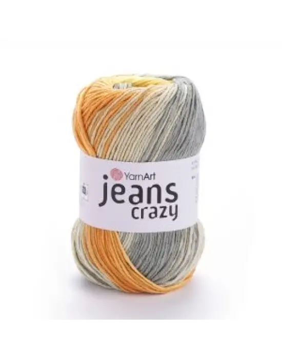 Yarnart Jeans Crazy 5li SET Ebruli El Örgü Ipi No:8210