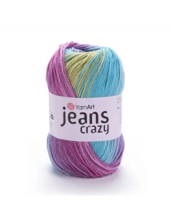 Yarnart Jeans Crazy 5li SET Ebruli El Örgü Ipi No:8211