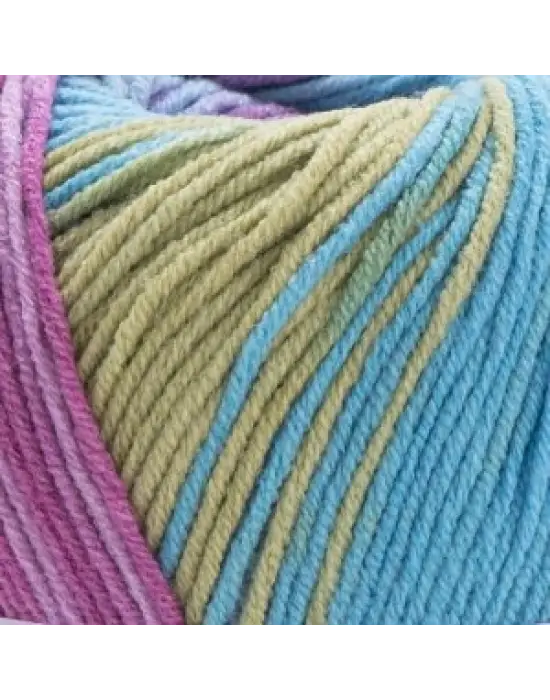 Yarn Art Jeans Crazy Ebruli El Örgü İpi Ebruli 8211