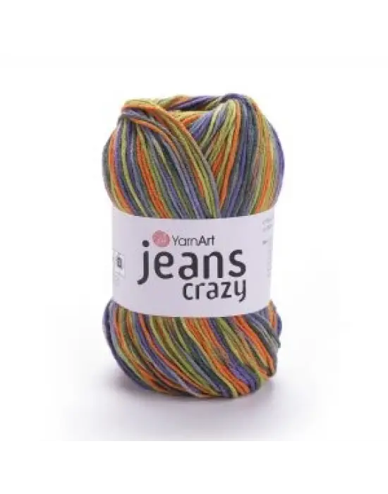Yarnart Jeans Crazy 5li SET Ebruli El Örgü Ipi No:8213