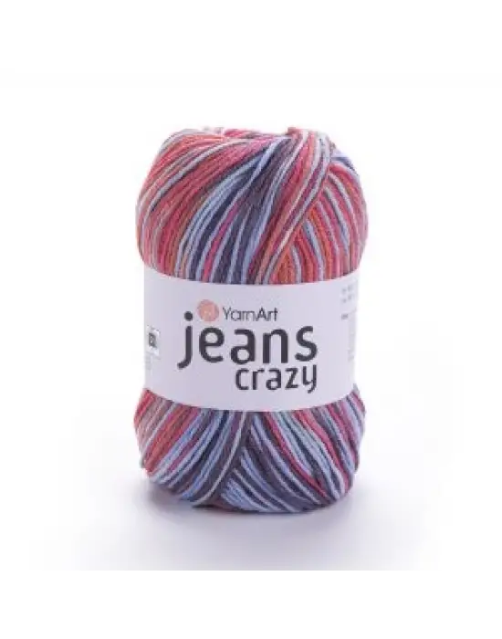 Yarnart Jeans Crazy 5li SET Ebruli El Örgü Ipi No:8214