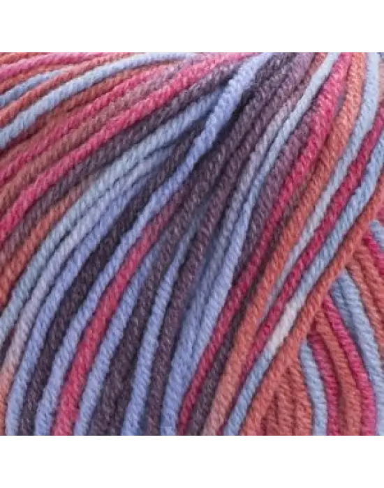 Yarn Art Jeans Crazy Ebruli El Örgü İpi Ebruli 8214