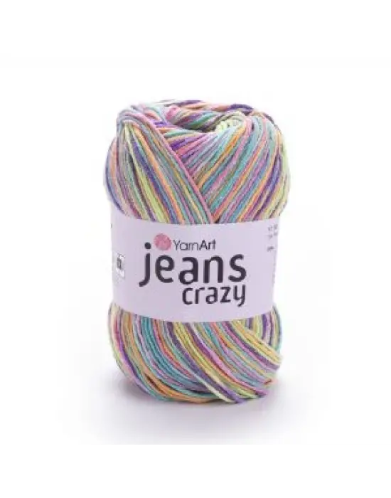 Yarn Art Jeans Crazy Ebruli El Örgü İpi Ebruli 8215