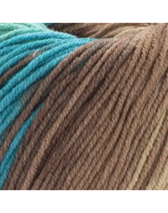 Yarn Art Jeans Crazy Ebruli El Örgü İpi Ebruli 8216