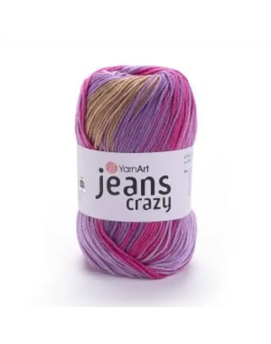 Yarnart Jeans Crazy 5li SET Ebruli El Örgü Ipi No:8217