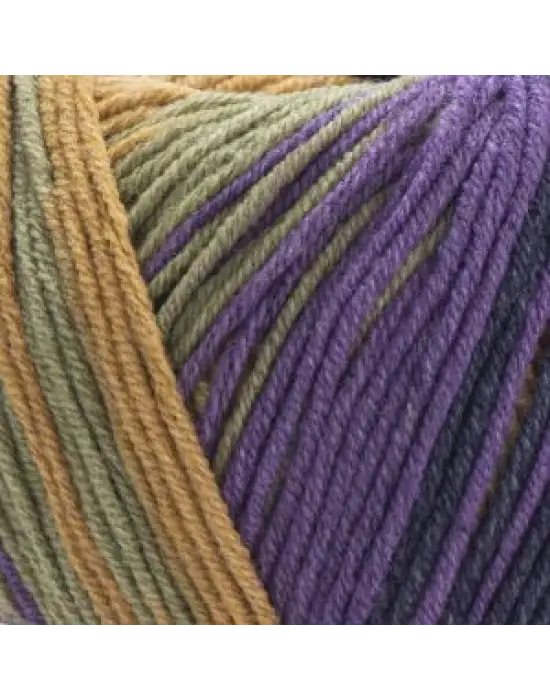 Yarn Art Jeans Crazy Ebruli El Örgü İpi Ebruli 8220