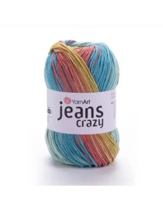 Yarnart Jeans Crazy 5li SET Ebruli El Örgü Ipi No:8221