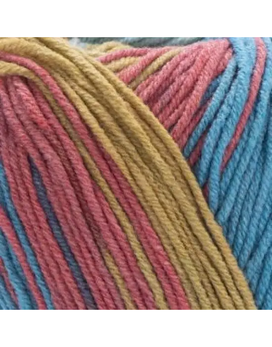 Yarn Art Jeans Crazy Ebruli El Örgü İpi Ebruli 8221