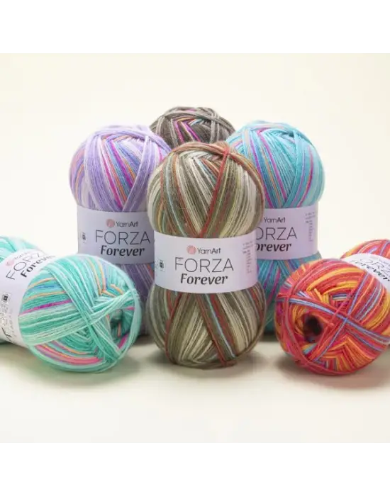 FORZA FOREVER - EBRULİ EL ÖRGÜ İPİ 5Lİ SET 2705