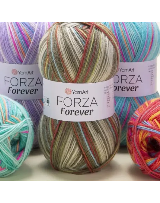 FORZA FOREVER - EBRULİ EL ÖRGÜ İPİ 5Lİ SET 2705