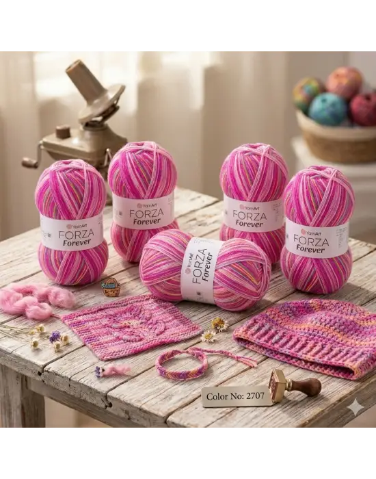 FORZA FOREVER - EBRULİ EL ÖRGÜ İPİ 5Lİ SET 2707