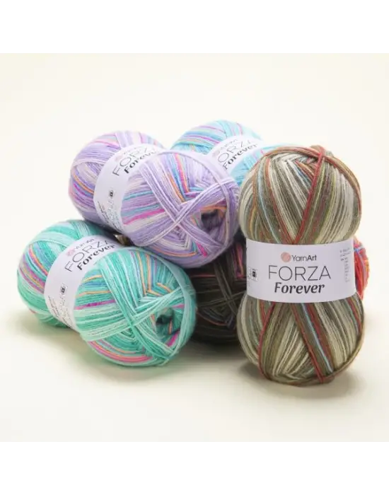 FORZA FOREVER - EBRULİ EL ÖRGÜ İPİ 5Lİ SET 2710