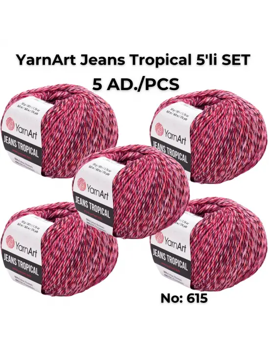 Jeans Tropıcal - Ebruli El Örgü Ipi Ebruli-615