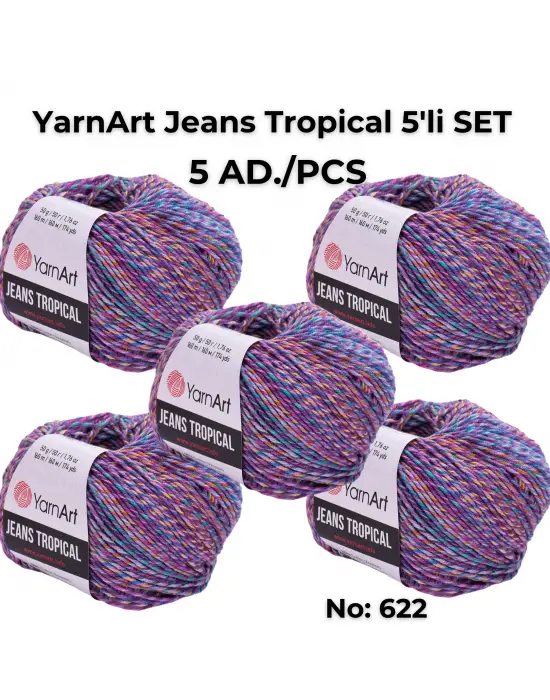 Jeans Tropıcal - Ebruli El Örgü Ipi Ebruli-622