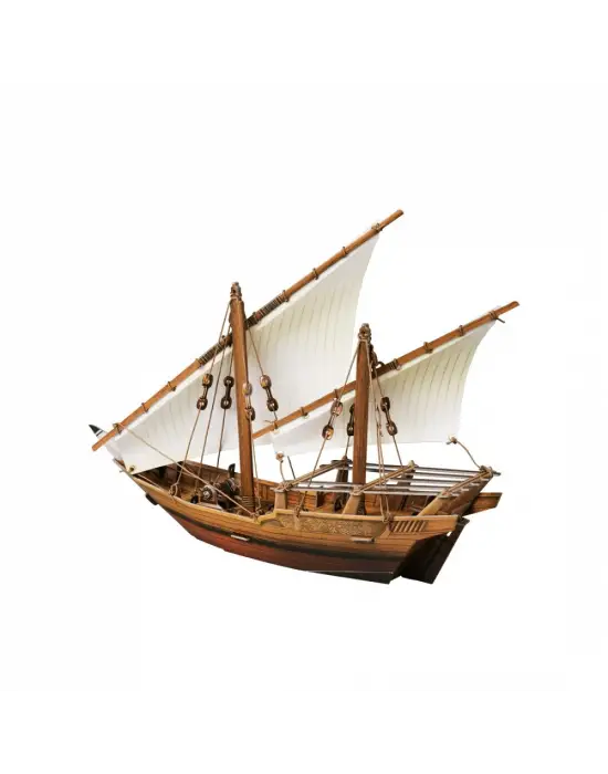 Osmanlı Ticaret Gemisi 3d Karton Puzzle Yapboz