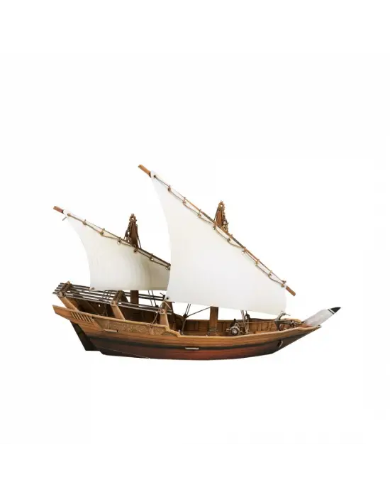 Osmanlı Ticaret Gemisi 3d Karton Puzzle Yapboz