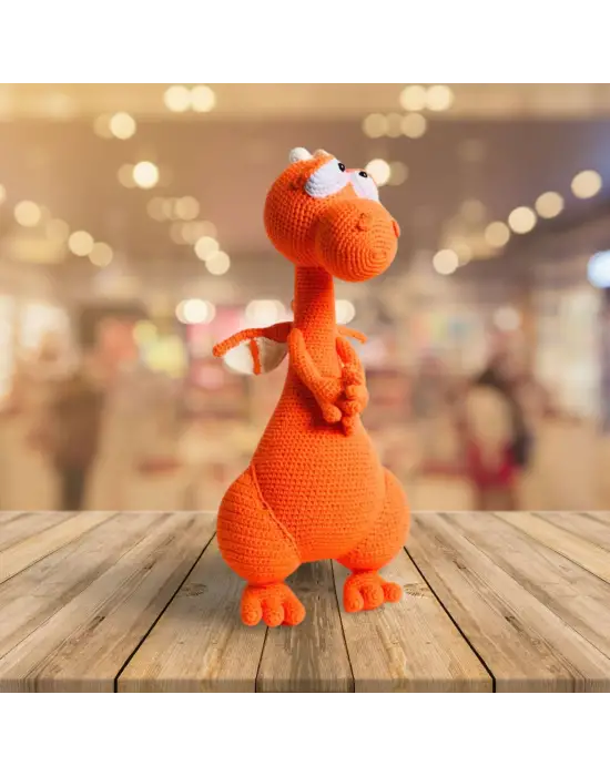 Amigurumi El Örgüsü Ejderha