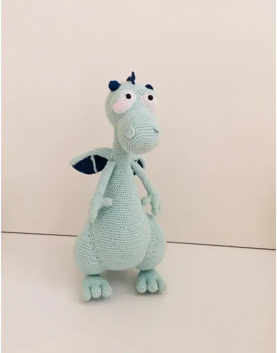 Amigurumi El Örgüsü Ejderha