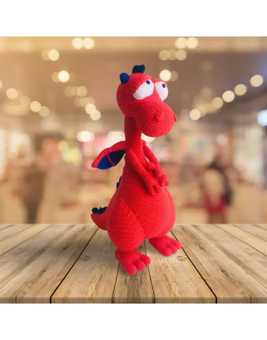 Amigurumi El Örgüsü Ejderha