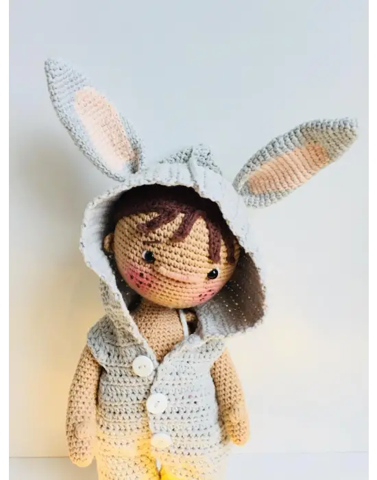 Amigurumi El Örgüsü Oyuncak Bebek