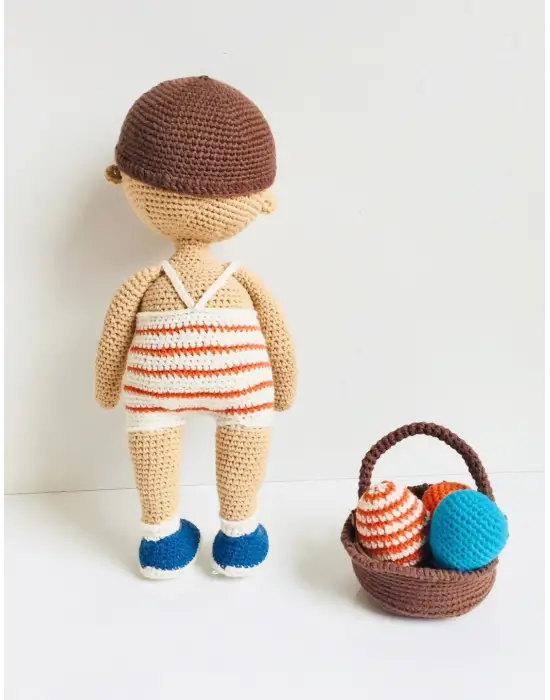 Amigurumi El Örgüsü Oyuncak Bebek