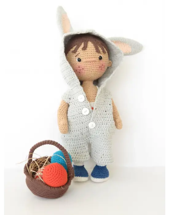 Amigurumi El Örgüsü Oyuncak Bebek