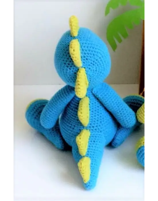 Amigurumi Elörgüsü Oyuncak Baby Dino
